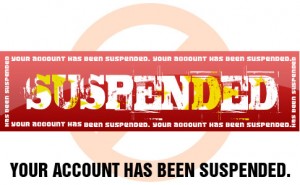Suspended Account